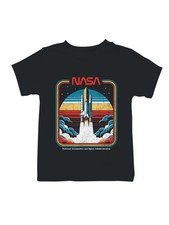 Officially Licensed Nasa Vintage Space Shuttle Blastoff Youth's T-shirt
