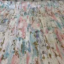 Pottery Barn Teen Full/Queen Duvet Set 3 pc Skylar Metallic Pink Blue