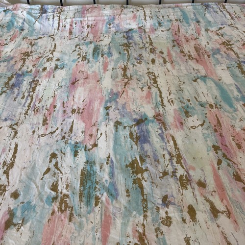 Pottery Barn Teen Full/Queen Duvet Set 3 pc Skylar Metallic Pink Blue