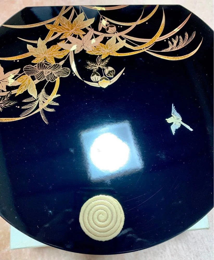 Jubako Bento Box Japanese Kansai Yamamoto Urushi ’89 Shinra Bansho Oju Lacquer