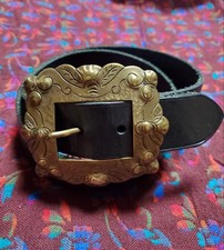 RALPH LAUREN Leather Belt Western Rare