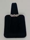 10K Yellow Gold 3 Stone Lab Grown Diamond Engagement Ring 1 CTW 2.8g Size 9 — photo 2