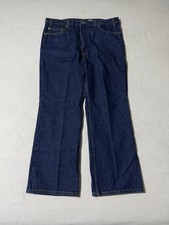 Vintage Levis 517 Mens 38x29 Blue Denim Bootcut Cowboy Western Jeans