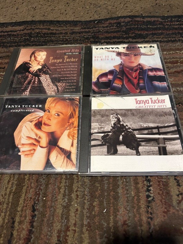 TANYA TUCKER: 4 CDS COUNTRY PRE-OWNED