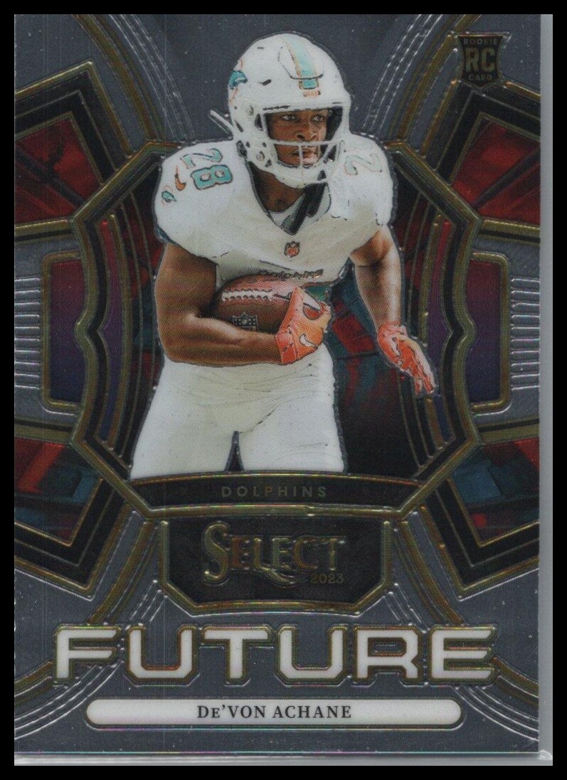 De'Von Achane - 2023 Panini Select Select Future Miami Dolphins #FUT-DAC