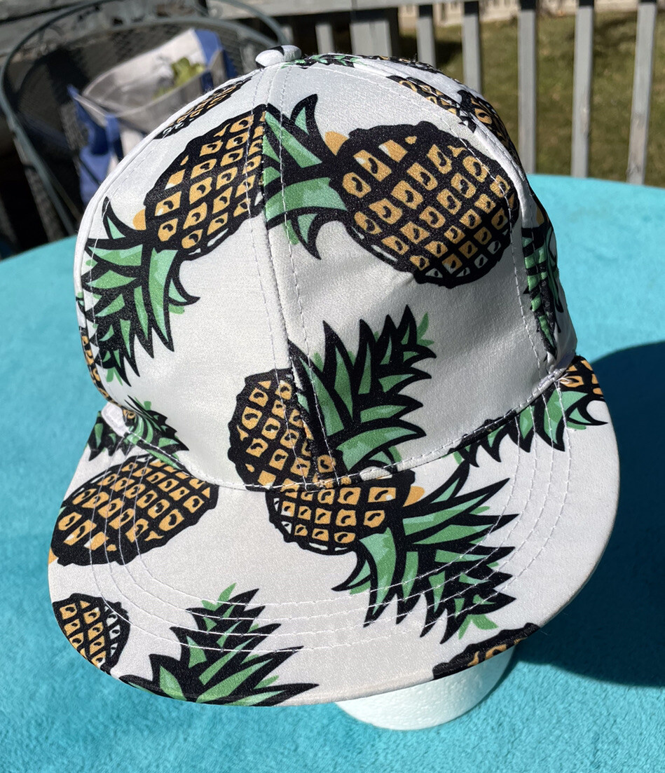 Pineapple Pattern Ball Hat Snapback Lightweight S… - image 10