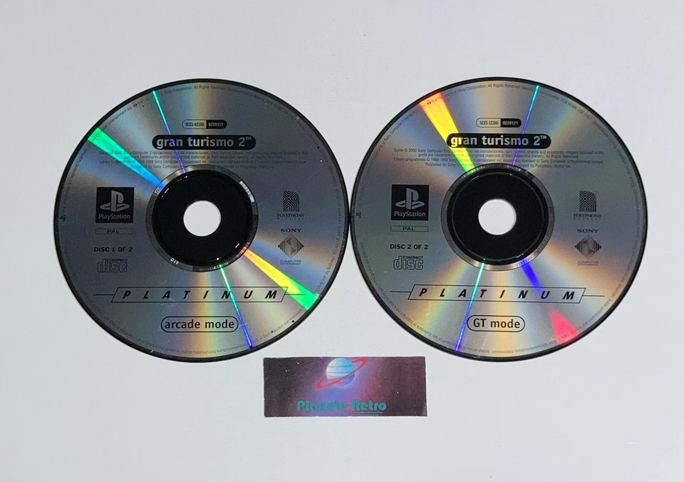 Gran Turismo 2 - PS1 CD1/2 Loose Platinum VF PlayStation - Photo 1/1