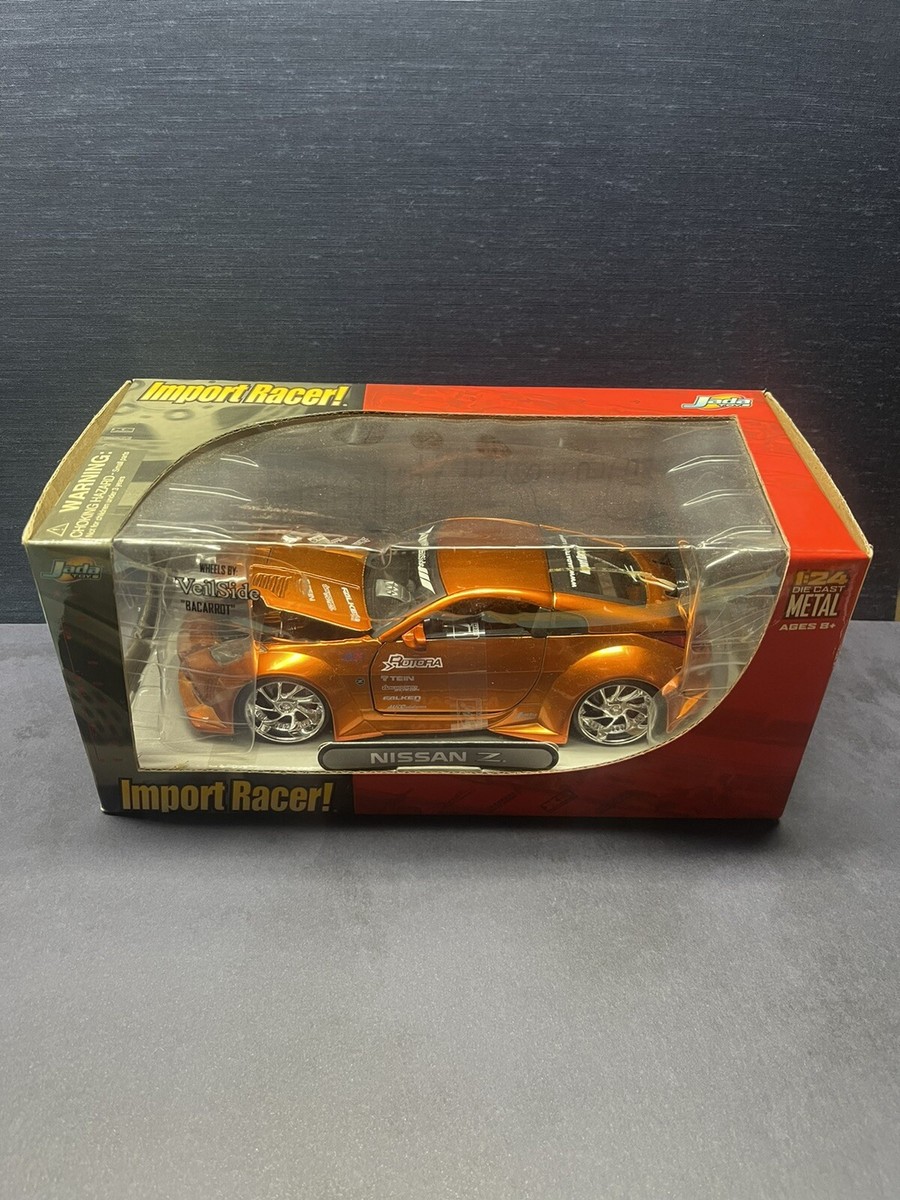 きーままーま90’ｓCHAMPION AUTO ビンテージ PVC TOY Jada Import Racer Nissan Orange Z 1:24 | eBay