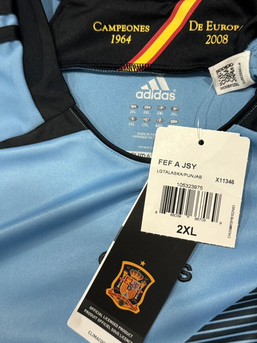 2012/13 Spain Away Jersey #9 Fernando Torres 2XL Adidas 2012/13 Spain Away Jersey #9 Fernando Torres 2XL Adidas