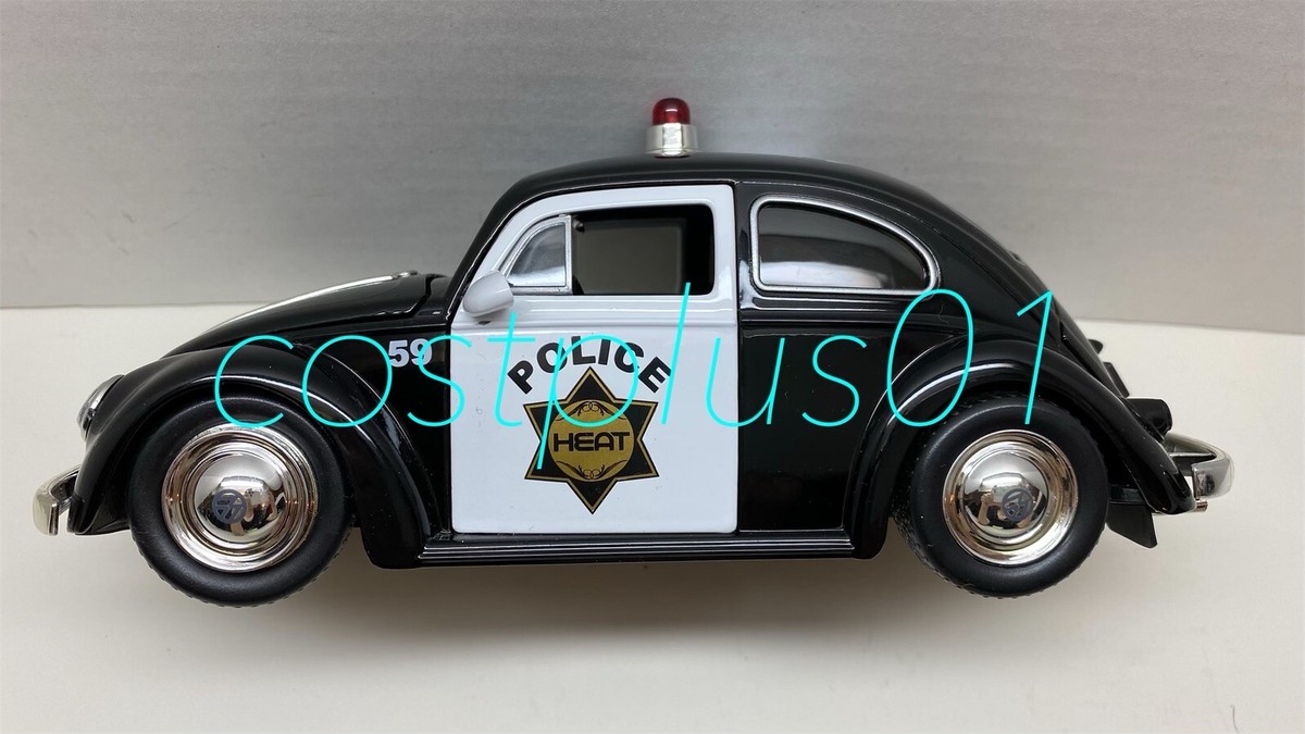 【廃番】1959 Volkswagen Beetle POLICE仕様 1/24 JADA HEAT 1959 VW VOLKSWAGEN BEETLE 1:24 POLICE | eBay