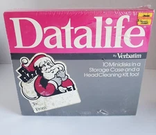 Verbatim Datalife MD 525-01- Contains  10 Minidisks & 1 Head Cleaning Kit