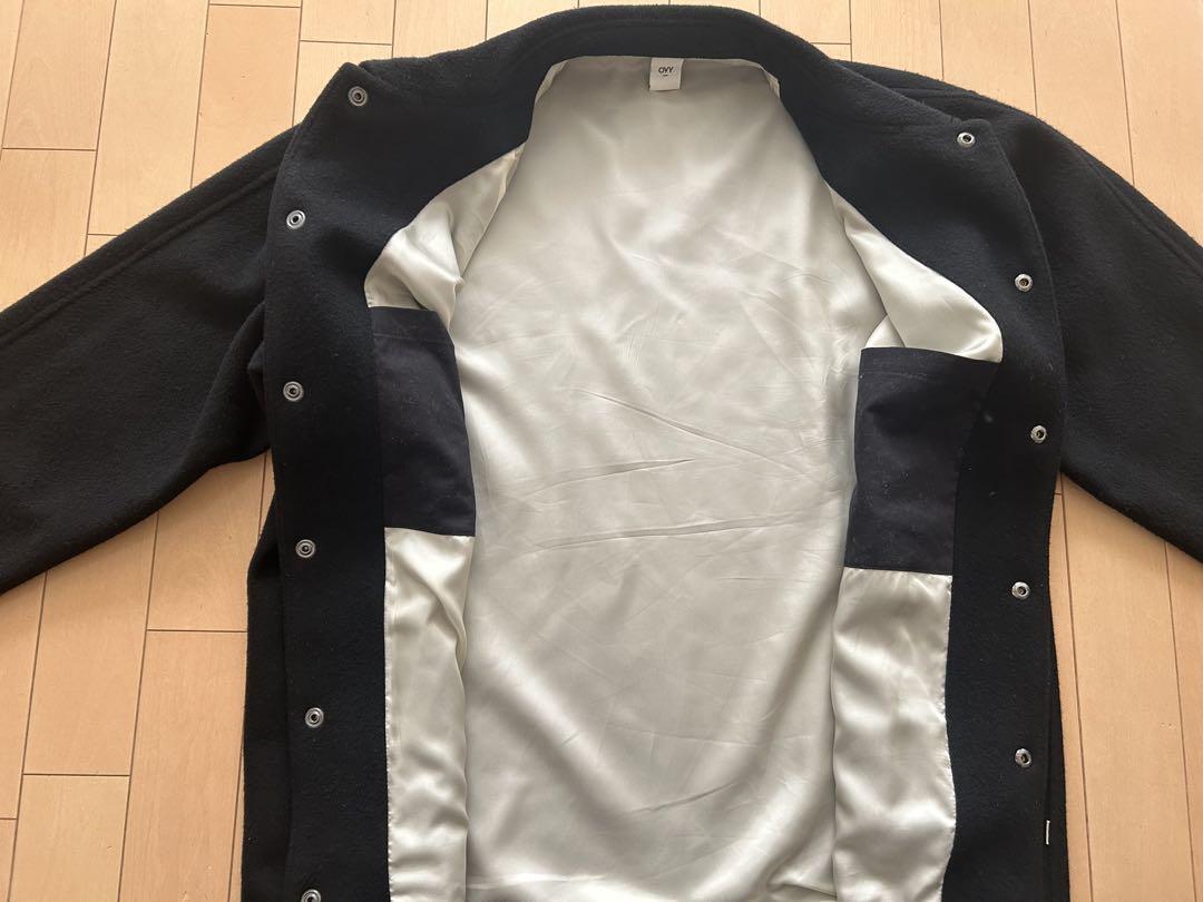 Ovy Single Short Beaver Wool Coach Jacket Super140s Merino Ovy Single Short Beaver Wool Coach Jacket Super140s Merino