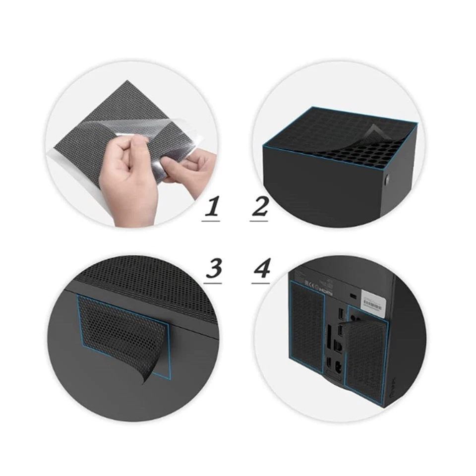 Professional-Grade Quality Heavy-Duty PVC Game Console Dust Net Kit for Xbox USA - Image 4 of 4