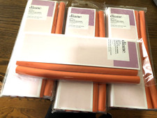 NEW 4 Pkgs DIANE Orange Hair Twist Flex Rods Curlers