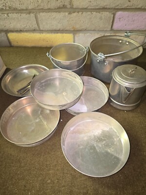 Vintage Mirro Camp Cook Set