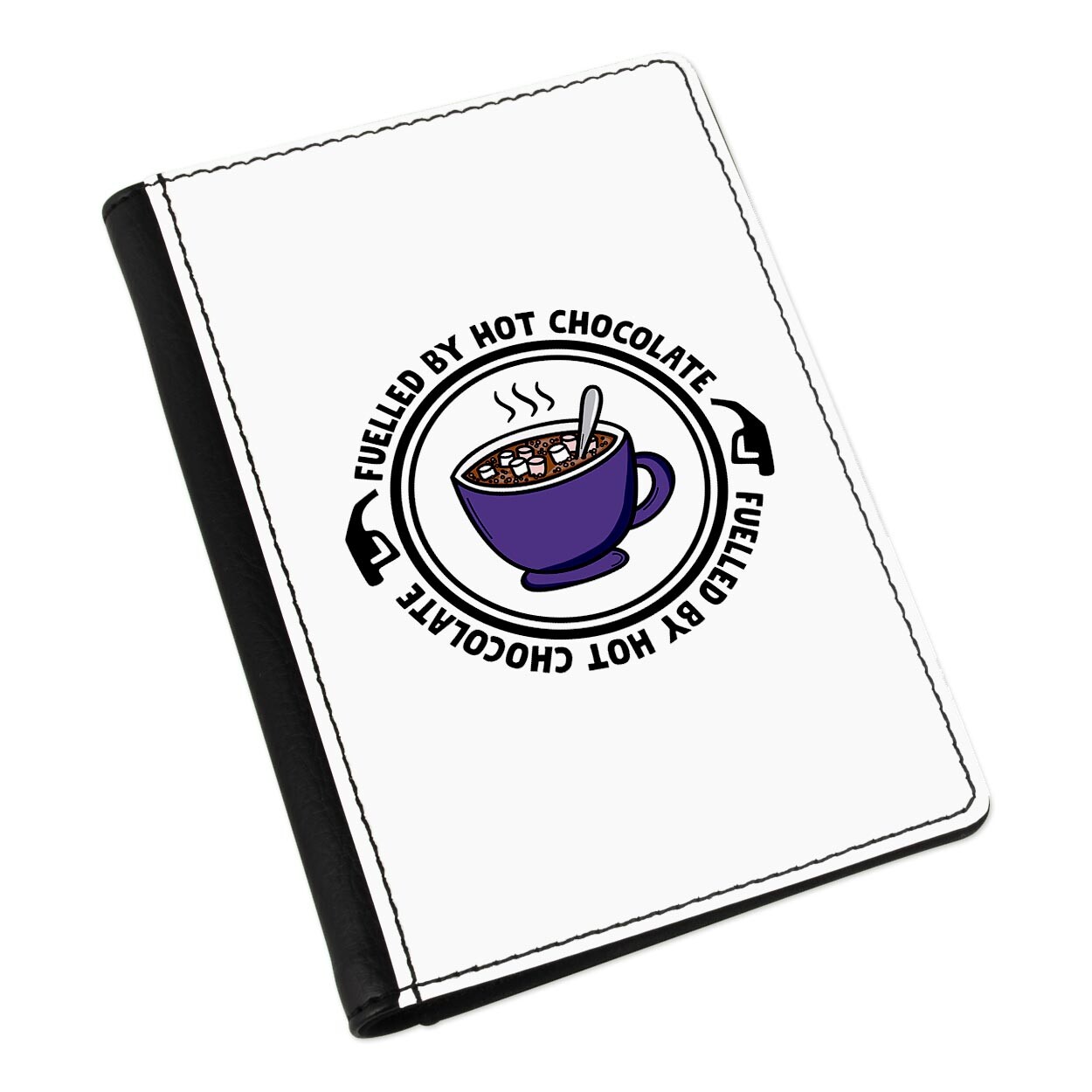 Alimentati A Da Cioccolata Calda Custodia Passaporto Cover Bambini Mamma Papà