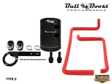 2015-2021 Charger & 300C 6.4L Oil Catch Can Kit System Bull Boost Performance