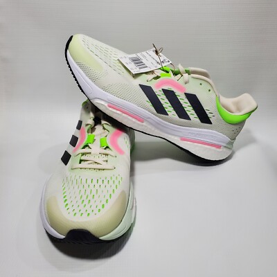 Adidas Solar Control M Running Shoe GV8265 Green/Pink Trim Rare! New Men's Sz 10