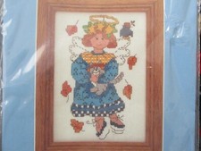 Candamar Designs Autumn Angel Counted Cross Stitch Kit