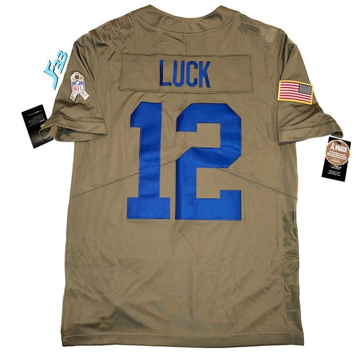 Camiseta deportiva Nike Andrew Luck de los Indianapolis Colts Salute to Service para hombre M - Imagen 2 de 7