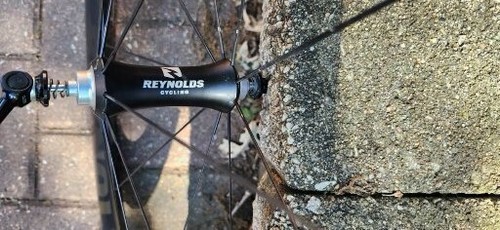 Reynolds Black Label Aero 65 Wheelset, Rim Brake, Tubeless, SRAM XDR 12 Speed - Picture 10 of 11