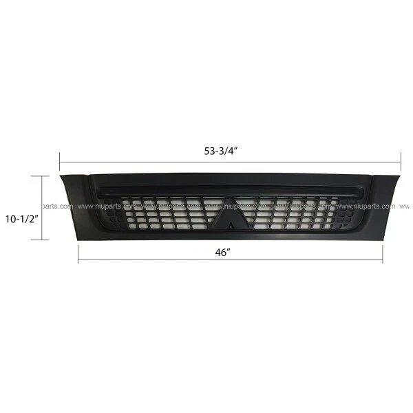 Grille with Headlight & Corner Lamp & Marker Light LH & RH Fit Mitsubishi FUSO - Image 3 of 3