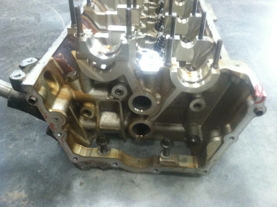 2004-2007 BMW 750i 750Li E65 E66 ~ ЛЕВАЯ ГОЛОВКА БЛОКА ЦИЛИНДРОВ КЛАПАННАЯ ПЕРЕДАЧА ~ 5-8 - Изображение 3 из 4