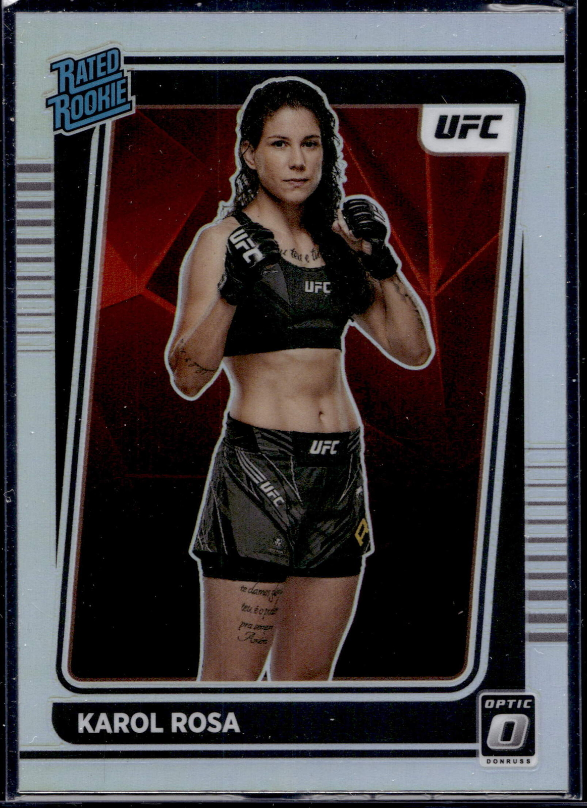 2022 Donruss Optic UFC #102 Karol Rosa Holo