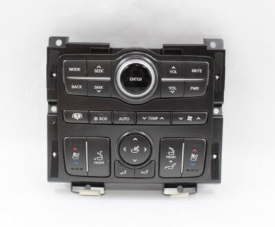 Audio Equipment Radio Control Rear Audio Only 2011-2013 HYUNDAI EQUUS OEM #17116
