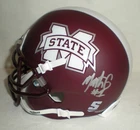 MARTIN EMERSON Jr. - Mississippi State  Autographed Mini Helmet w/ BDS COA #3874