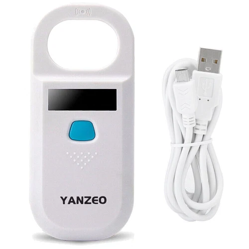 Handheld Digital Pet ID Chip Scanner Rechargeable Animal Microchip RFID Reader - Picture 5 of 7