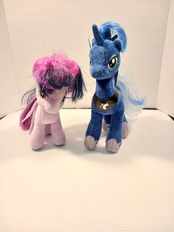 Ty My Little Pony PRINCESAS Luna y Crepúsculo Brillo Lote de 2 Foto 2 de 4
