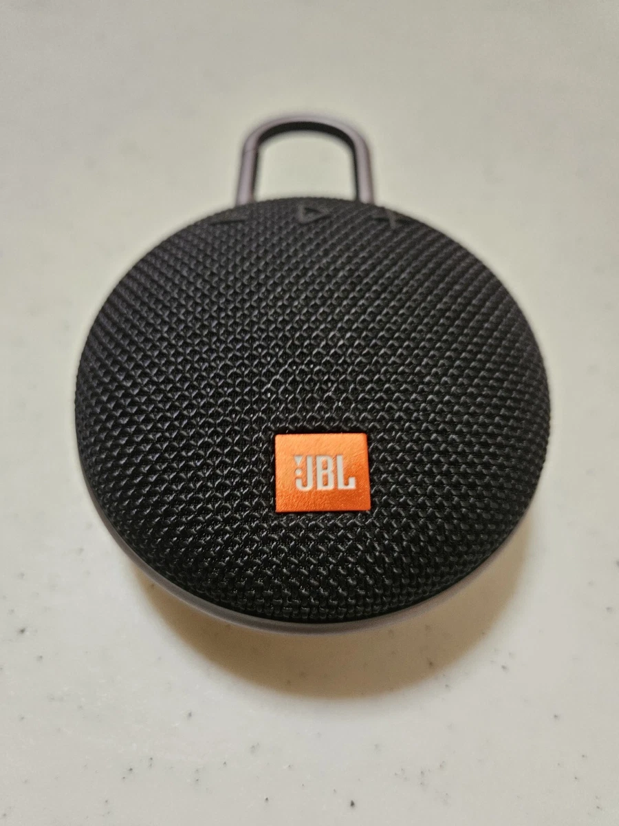 JBL Clip 3 Rechargeable Waterproof Portable Bluetooth Speaker Black (No  Charger)