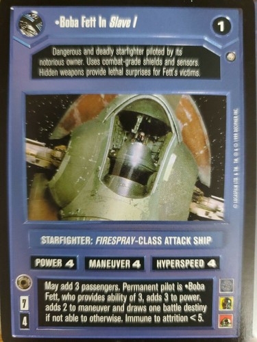 Star Wars CCG Promociones Mejoradas Cloud City Selecciona Tu Tarjeta - Imagen 3 de 14