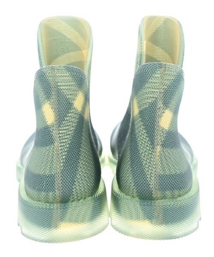 BURBERRY Rain Shoes GreenxBeige(Check Pattern) EU43(Approx. 28cm) 2200535392184 - Picture 8 of 8