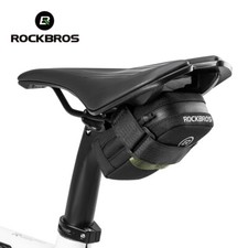 ROCKBROS Bolsa de Sillín de Bicicleta, Mini Bolsa Debajo del Asiento Portátil Ligera 0.35L