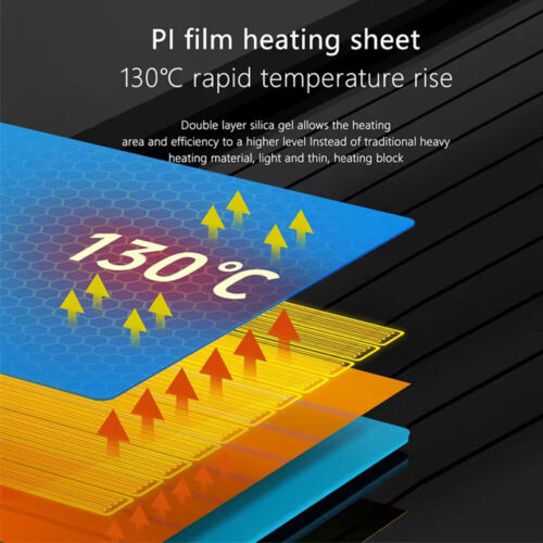 PHD 12/15inch Mobile Phone LCD Screen Separator Heating Plate Pad Repair Removal - Picture 4 of 17