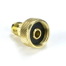 Yellow Jacket 19106 Cylinder Adapter, 3/4" NPS with 3/8" Male Flare