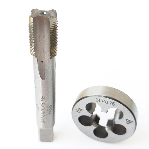1pcs tap M14 × 0.75 + 1pcs die M14 × 0.75 brand(S) M14 right hand tap + die - Picture 3 of 3
