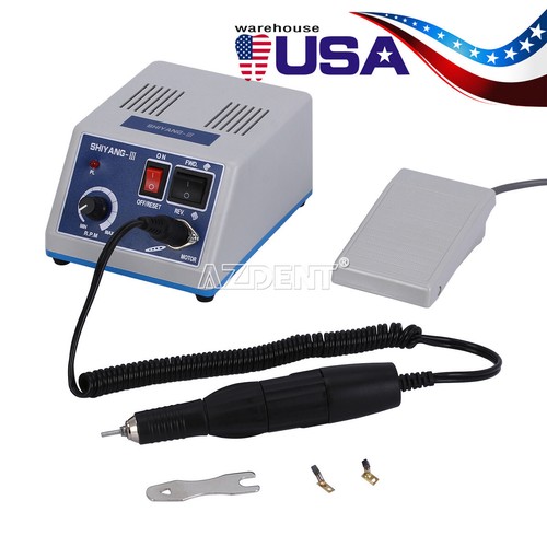Laboratorio dental maratón micromotor elettrico+mango de motor pulito RPM de 35k - Foto 1 di 16