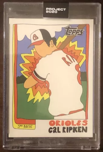 Topps Project 2020 CAL RIPKEN JR. #5 Artist Fucci w/box Print Run 1,205!
