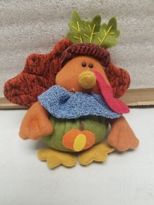 Thanksgiving Stuffed Turkey Decoration
