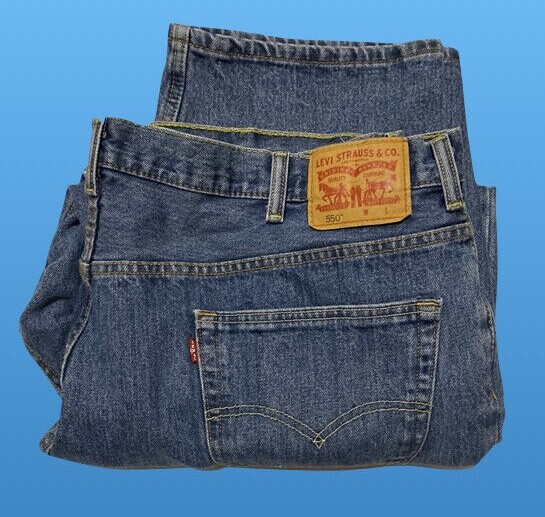 Levi's Mens 560 Comfort Fit Jeans Medium Stonewash 34 X 30 Nes on Ship