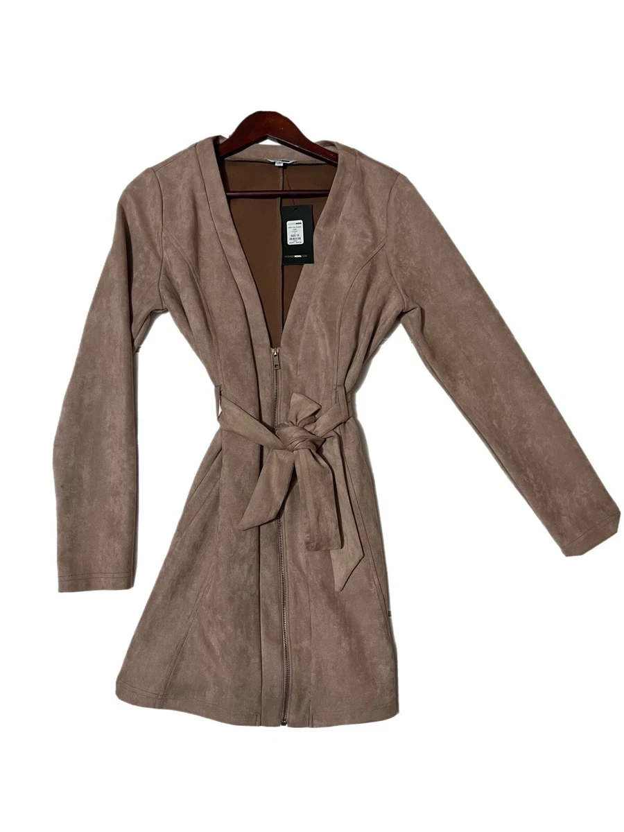 Trench coat hotsell dress fashion nova