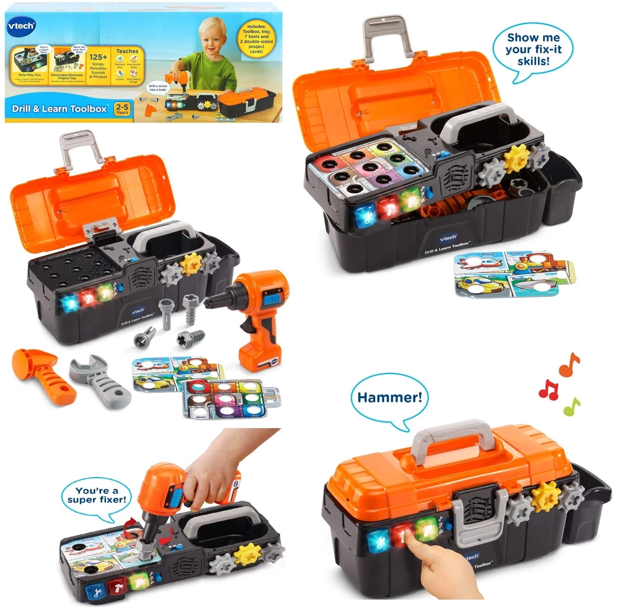 Drill & learn toolbox deals