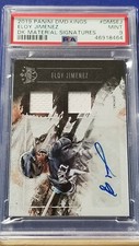 Eloy Jimenez - 2019 Diamond Kings DK Material Signatures Autograph  PSA 9