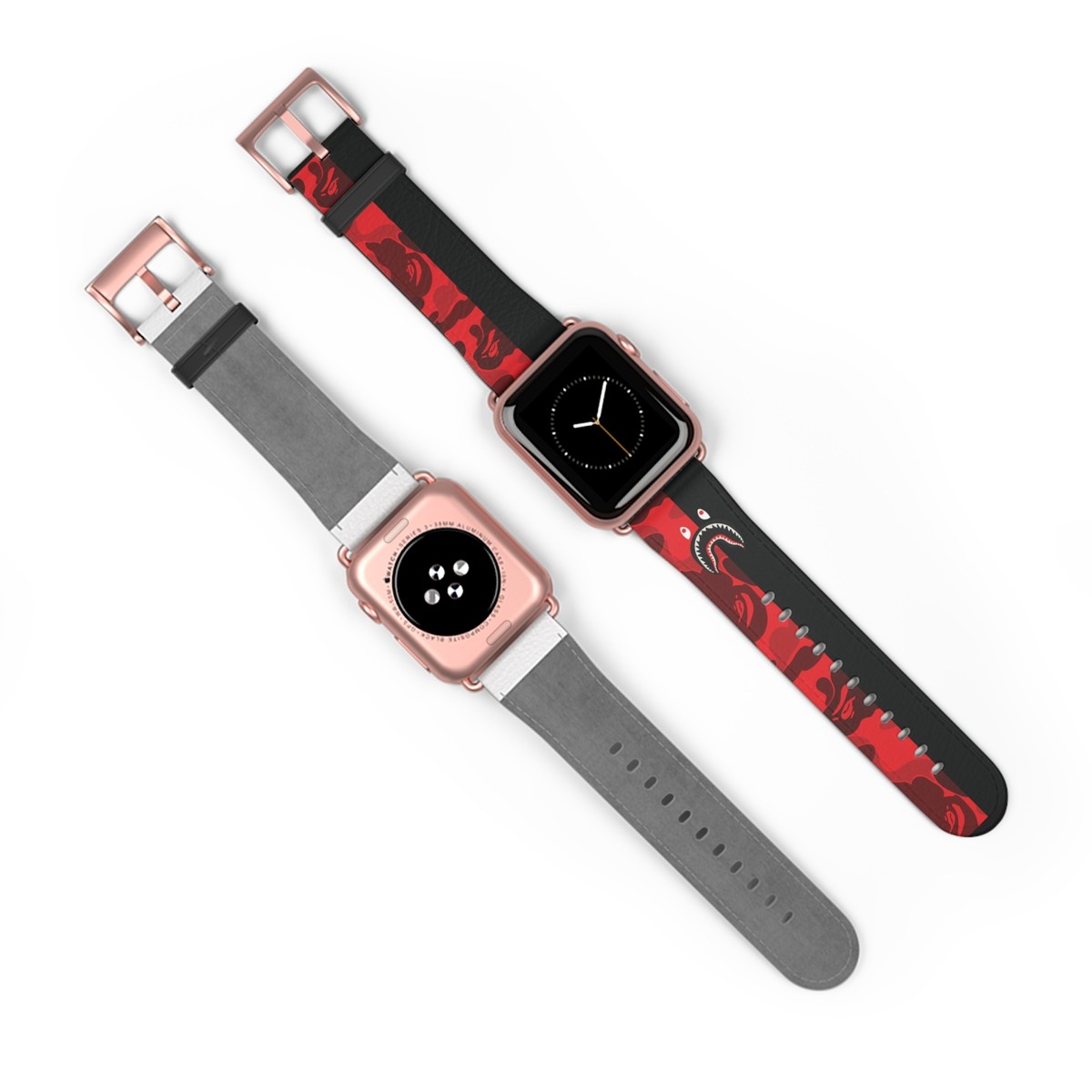 A BATHING APE® Apple Watch band【Ｌ】 A BATHING APE® WATCH BAND – us.bape.com