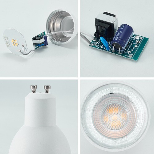 10Pcs Spotlight LED Bulb Globe GU10 Bright Down Light Warm White Cool Daylight - Picture 7 of 14