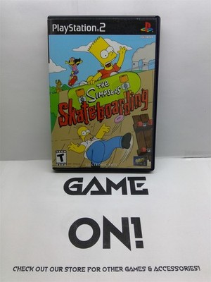 Simpsons Skateboarding - PlayStation 2 - Complete Tested Working - Free Ship