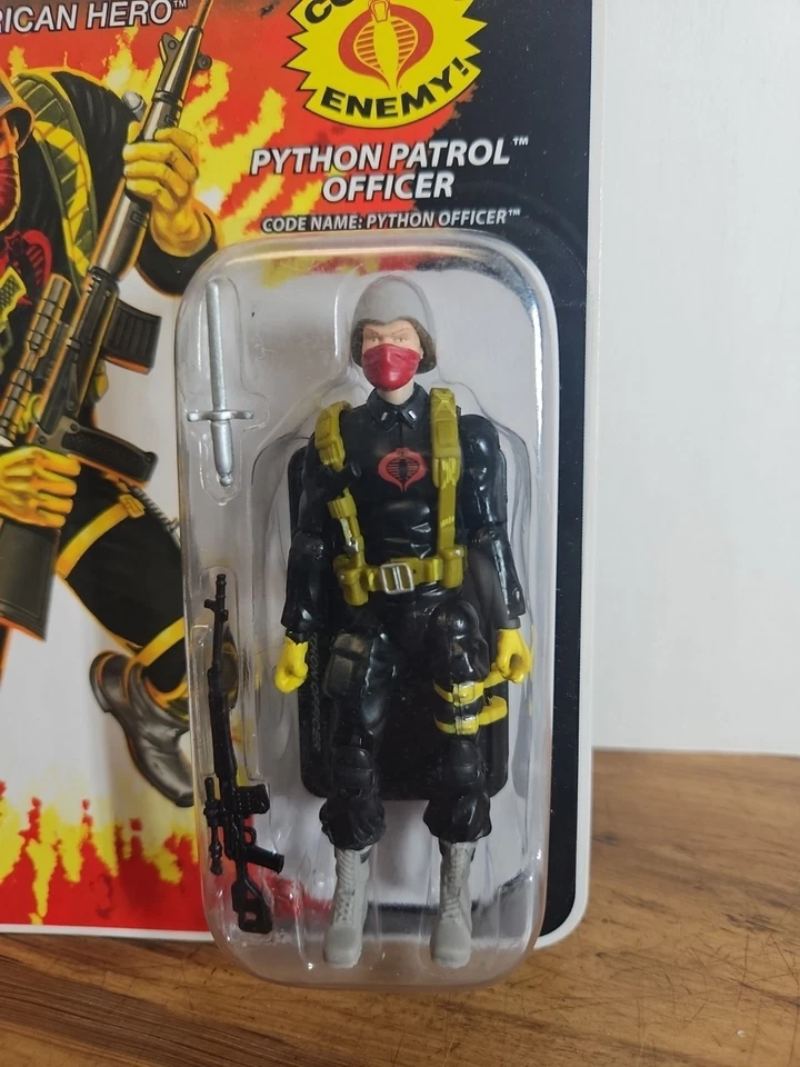 GI JOE 25º Oficial de Patrulha Cobra Python 2007 - Imagem 2 de 4